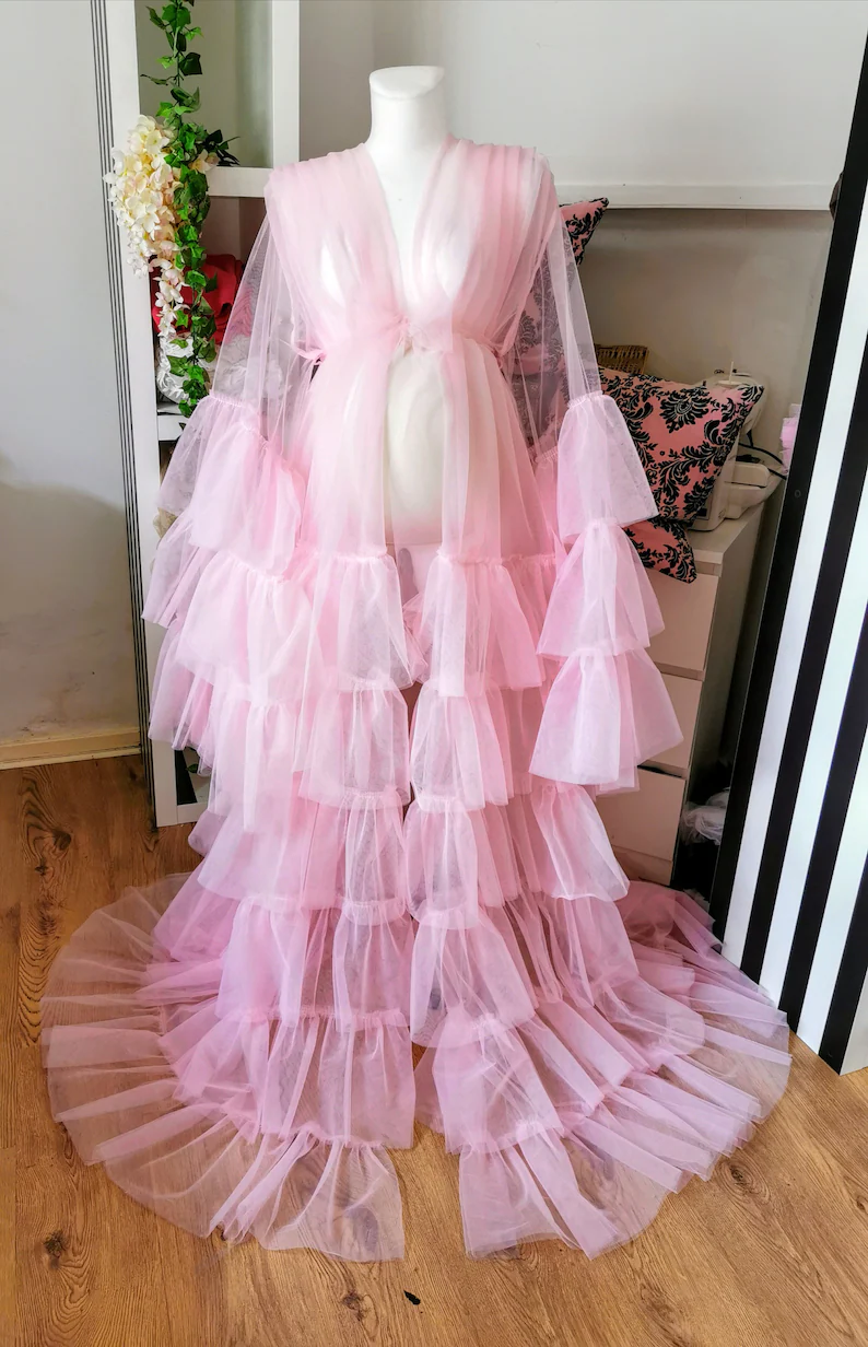 pink plaszcz bez pouff